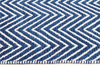 Spirit Chevron Navy Rug