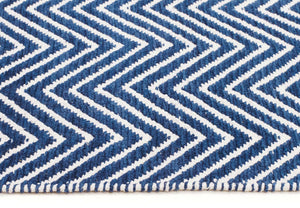 Spirit Chevron Navy Rug