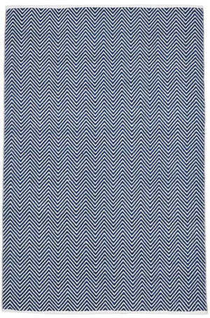 Spirit Chevron Navy Rug