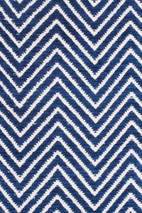 Spirit Chevron Navy Rug