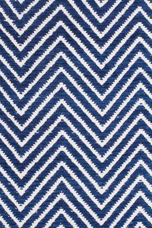 Spirit Chevron Navy Rug