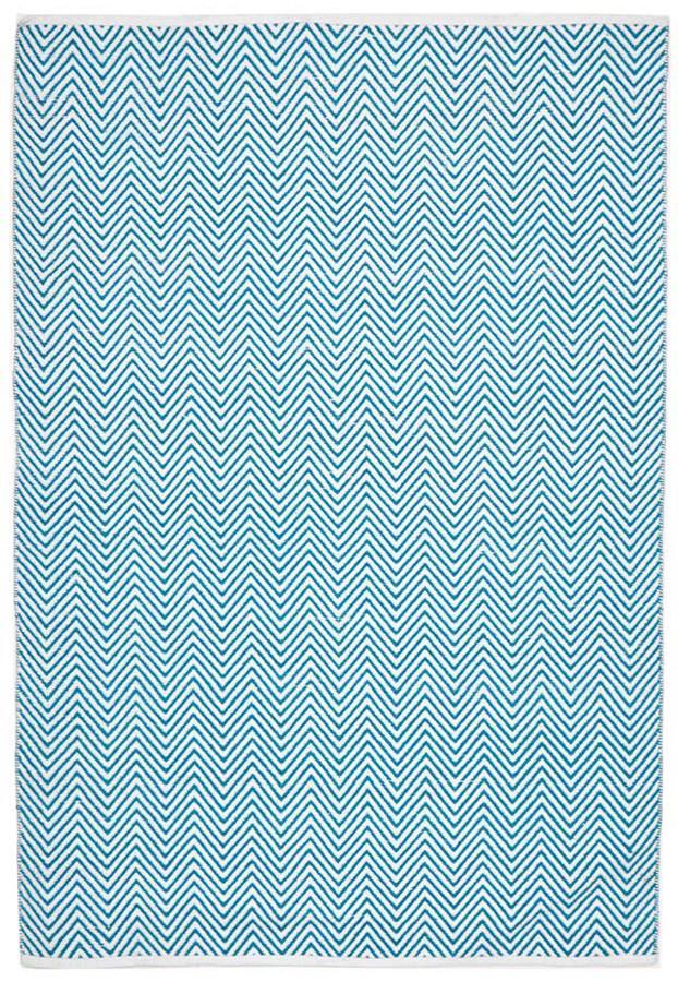 Spirit Chevron Turquoise Rug