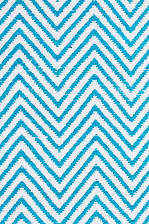 Spirit Chevron Turquoise Rug