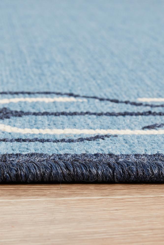 Seaside 6666 Blue Rug