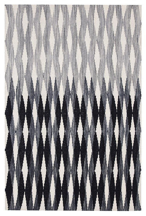 Studio Frida Uber Gradient Rug Black Grey White