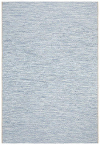 Terrace Clara Diamond Rug Blue