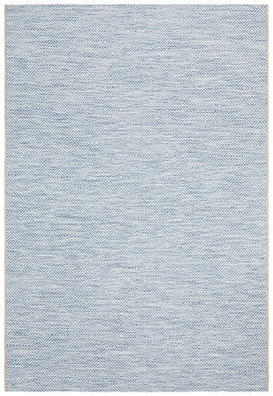 Terrace Clara Diamond Rug Blue