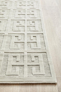 York Brenda Natural White Runner Rug